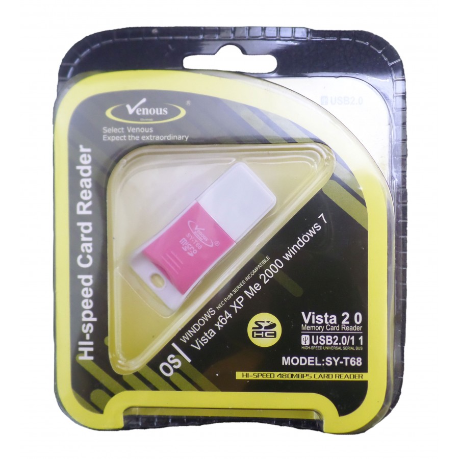 رم ریدر تک کاره VENOUS مدل SY-T68