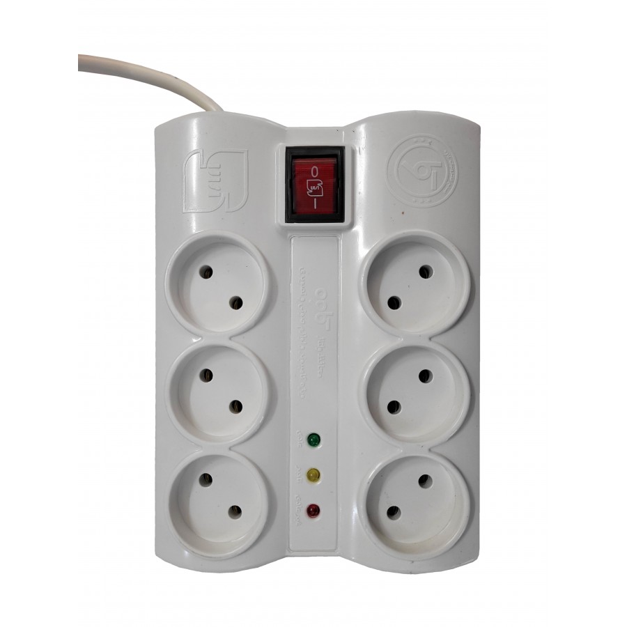 محافظ برق KAVEH طول 2.5 متر 6 خانه