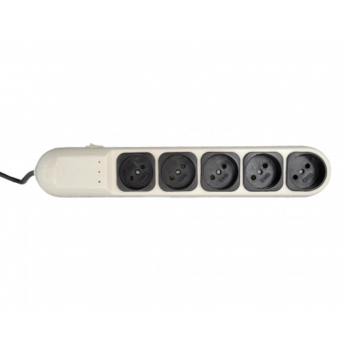 محافظ برق KAVEH مدل KCP 25252C طول 1.5 متر 5 خانه مناسب برای لوازم صوتی