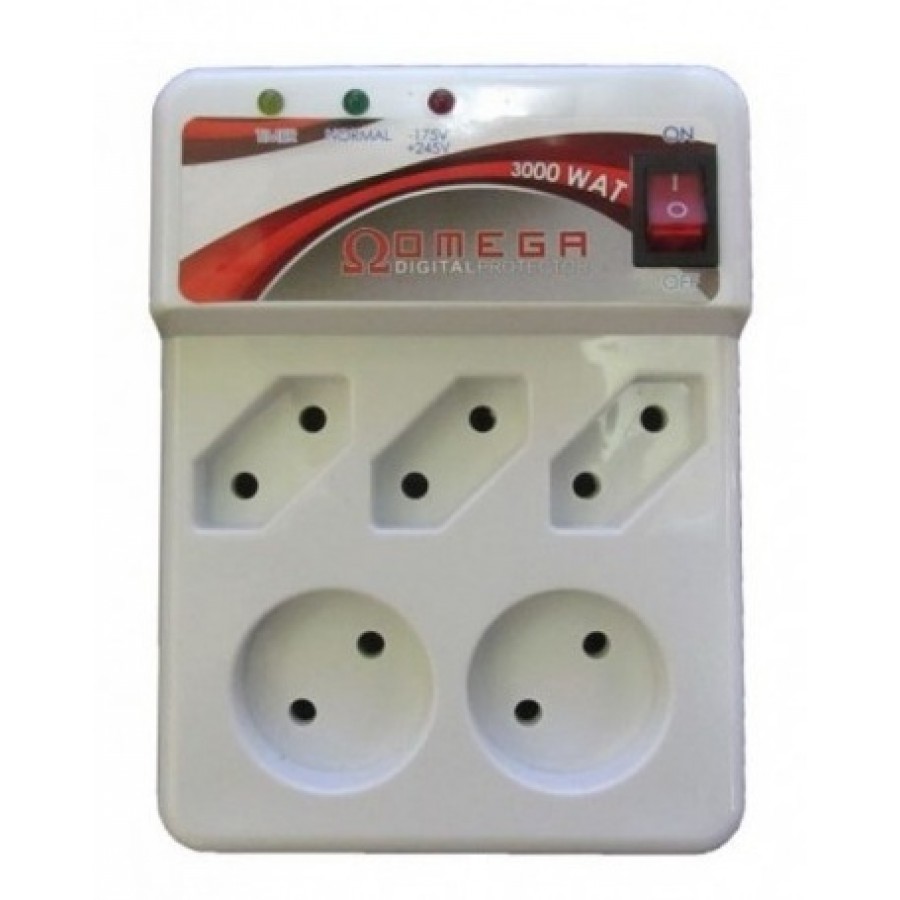 محافظ برق کلیددار امگا 5 خانه طول 3 متر