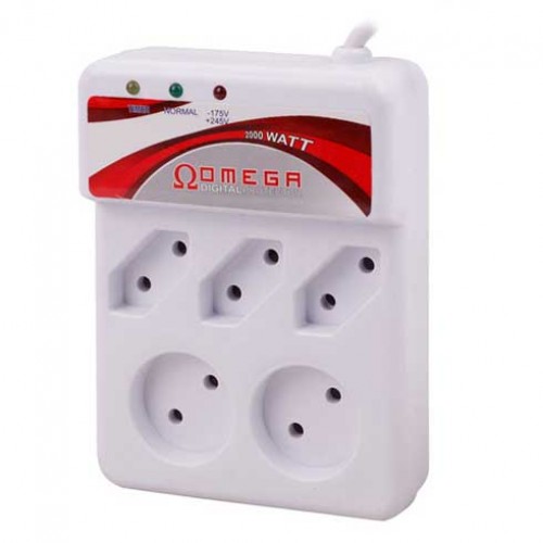 محافظ برق کلیددار امگا 5 خانه طول 1متر