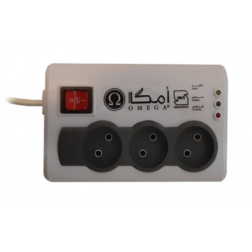 محافظ برق امگا 3 خانه مدل P3100 طول 3 متر