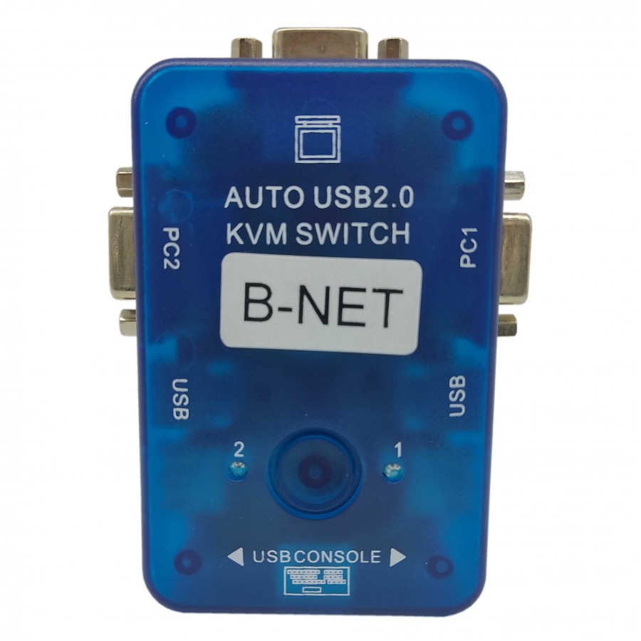 سوئیچ اتوماتیک KVM دو پورت B-NET USB 