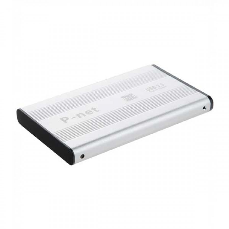 باکس هارددیسک اینترنال 3.5 اینچ P-NET USB2.0 دارای پورت آداپتور