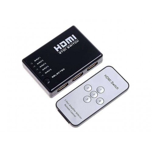 سوئیچ 5 پورت HDMI IR EXTERNA 