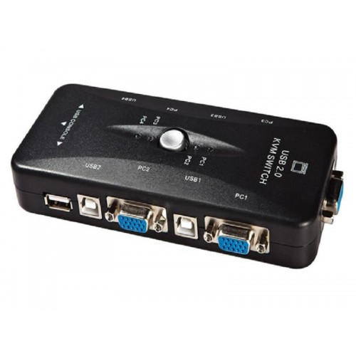 سوئیچ دستی KVM چهار پورت V-NET USB