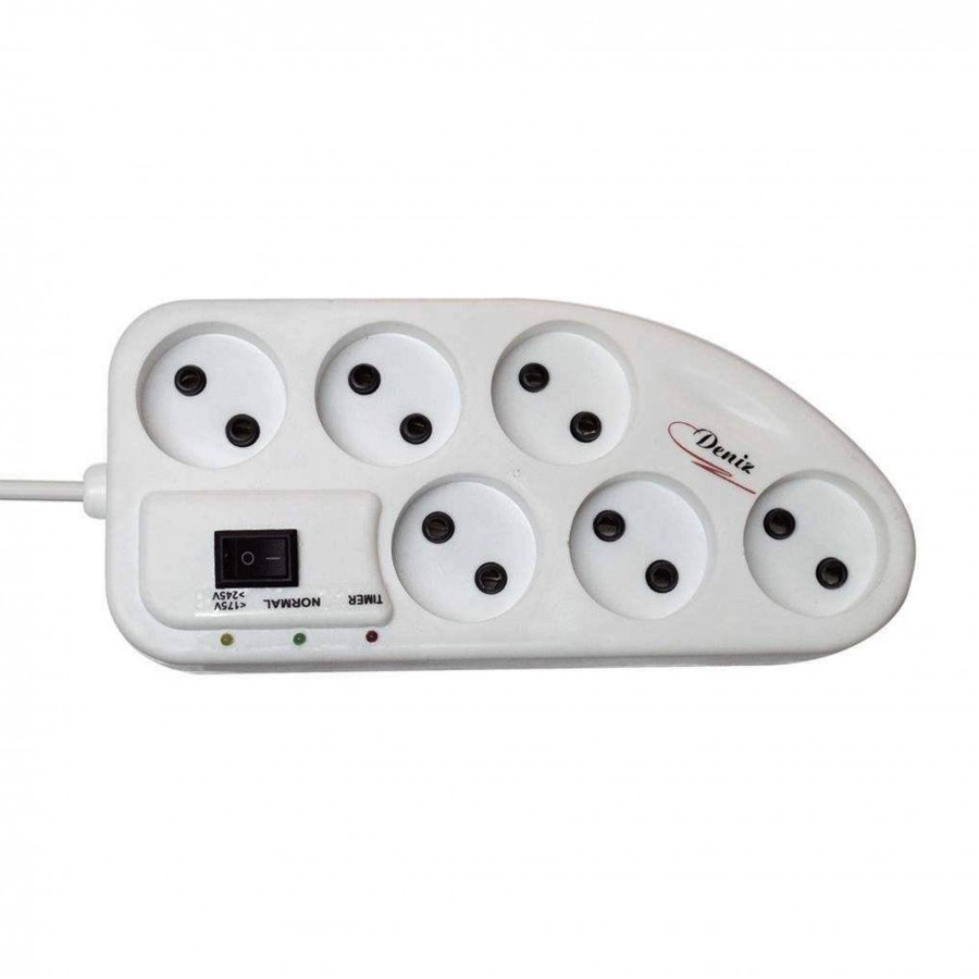 محافظ برق DENIZ طول 3 متر 6 خانه