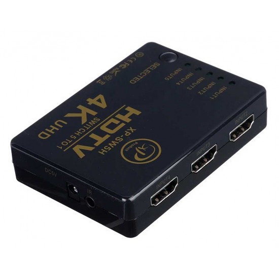 سوئیچ 5 پورت XP HDMI مدل SW5N کیفیت 4K