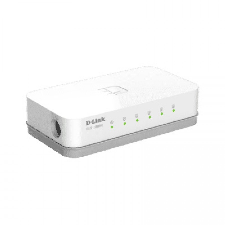سوئیچ شبکه 5 پورت 10/100 D-LINK مدل DES-1005C