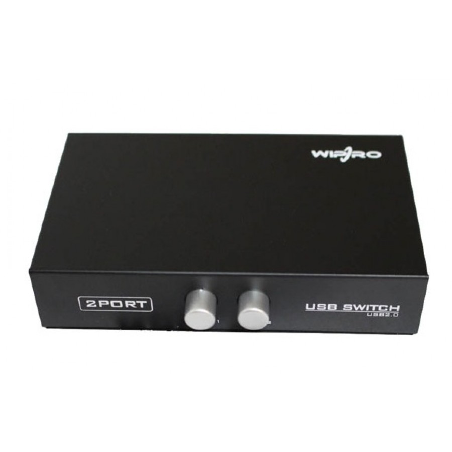 سوئیچ دستی USB دو پورت Wipro
