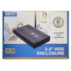 باکس هارددیسک اینترنال 3.5 اینچ P-NET USB3.0 دارای پورت آداپتور 