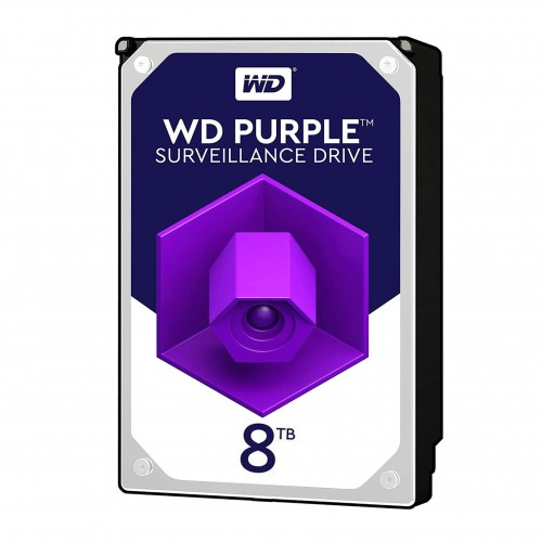 هارد دیسک اينترنال وسترن ديجيتال Purple مدل WD82PURZ ظرفيت 8 ترابايت