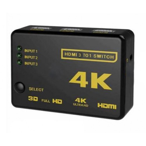 سوئیچ 3 پورت HDMI 4k ULTRA 