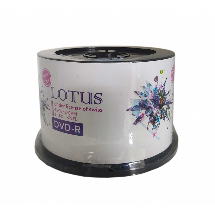 دی وی دی LOTUS باکس 50تایی