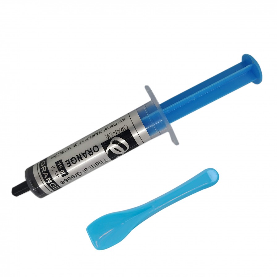 خمیر سیلیکون سرنگی نقره ای 16 گرمی ORANNGE