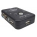 سوئیچ دستی KVM دو پورت DETEX+ USB مدل KVM21UA