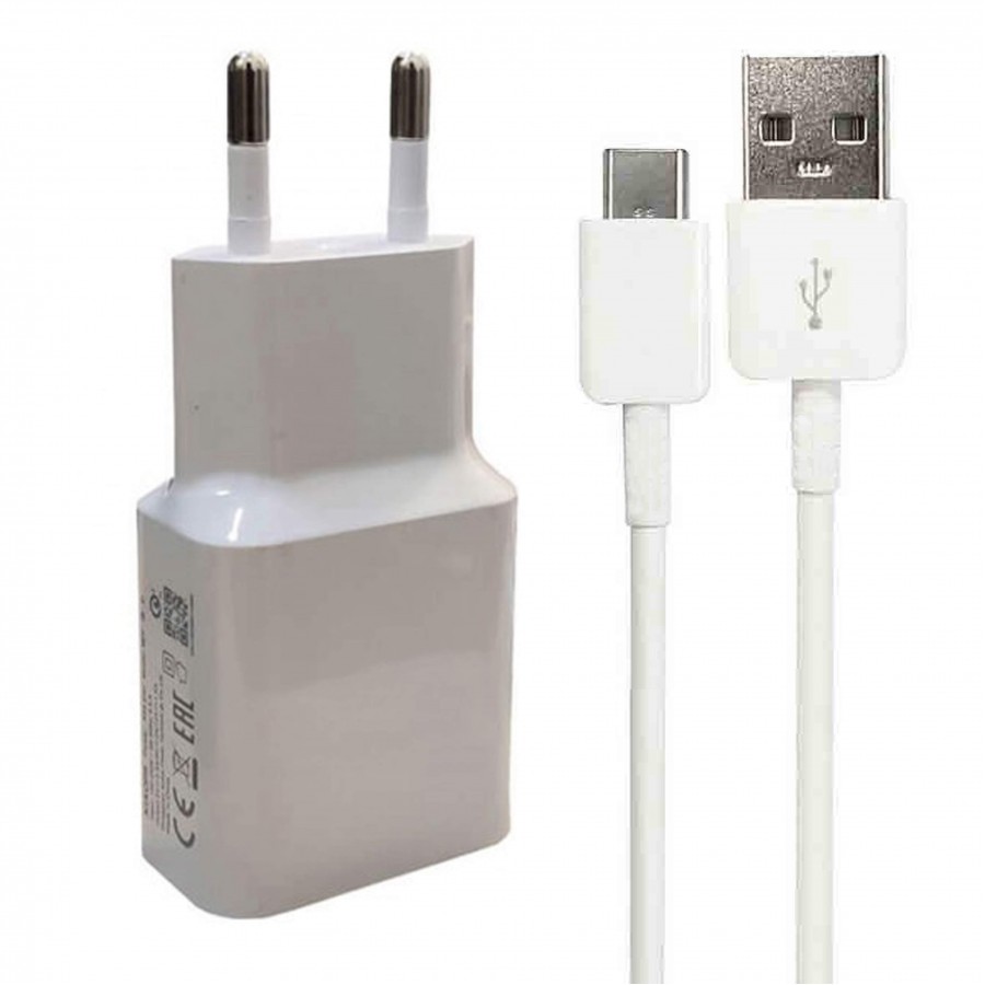 شارژر طرح شیائومی فست شارژ QC3.0 مدل M-08ES به همراه کابل TYPE-C