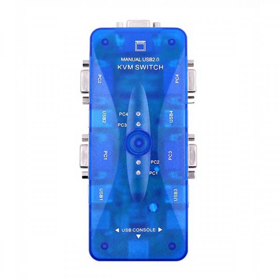 سوئیچ اتوماتیک KVM چهار پورت P-NET USB