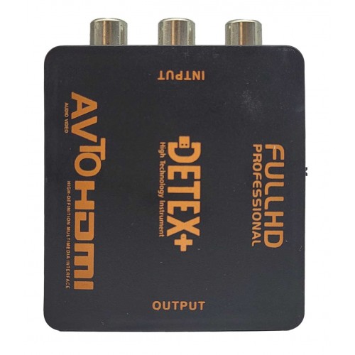 تبدیل AV (سه فیش) به DETEX+ HDMI
