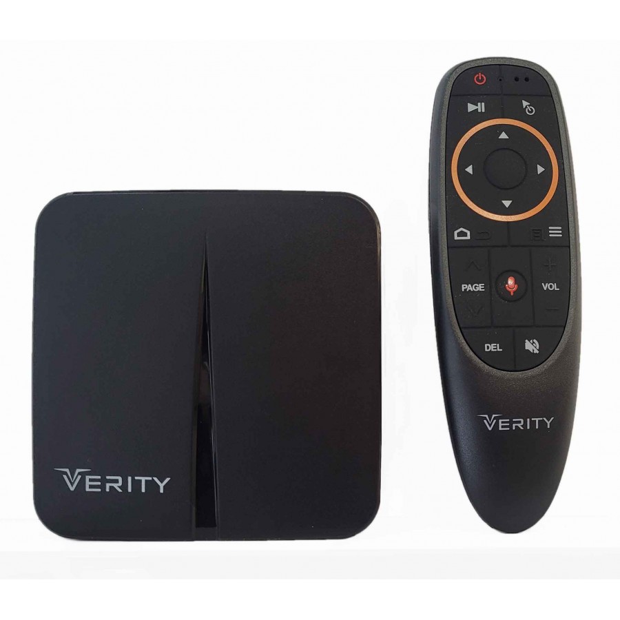 اندروید باکس VERITY مدل V-AB9113A همراه با ایرماوس