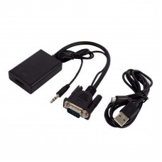تبدیل پورت VGA به P-NET HDMI به همراه خروجی صدا