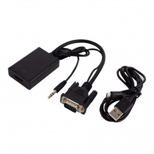 تبدیل پورت VGA به P-NET HDMI به همراه خروجی صدا