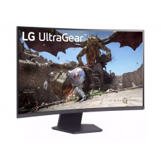 مانيتور خمیده LG مدل 32GS60QC-B سايز 32 اينچ 