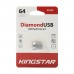 فلش مموری KINGSTAR مدل KS240 ظرفیت 64 گیگابایت