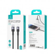 کابل تبدیل TYPE-C به LIGHTNING فست شارژ USAMS مدل SJ729 طول 1.2 متر 