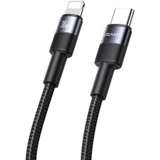 کابل تبدیل TYPE-C به LIGHTNING فست شارژ USAMS مدل SJ729 طول 1.2 متر