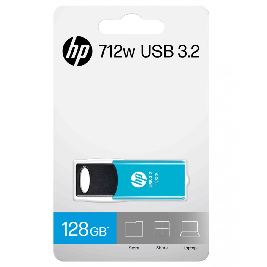 فلش مموری HP مدل 712w USB3.2 ظرفيت 128گيگابايت