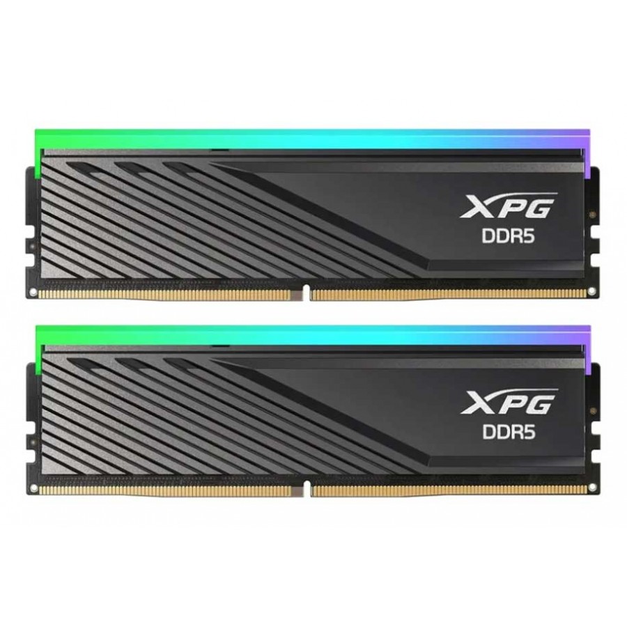 رم کامپیوتر DDR5 دو کاناله 6000 مگاهرتز مدل CL46 XPG ظرفیت 32 گیگابایت