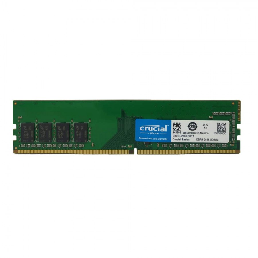رم کامپیوتر CRUCIAL مدل DDR4 2666 MHZ -ظرفیت 4GB