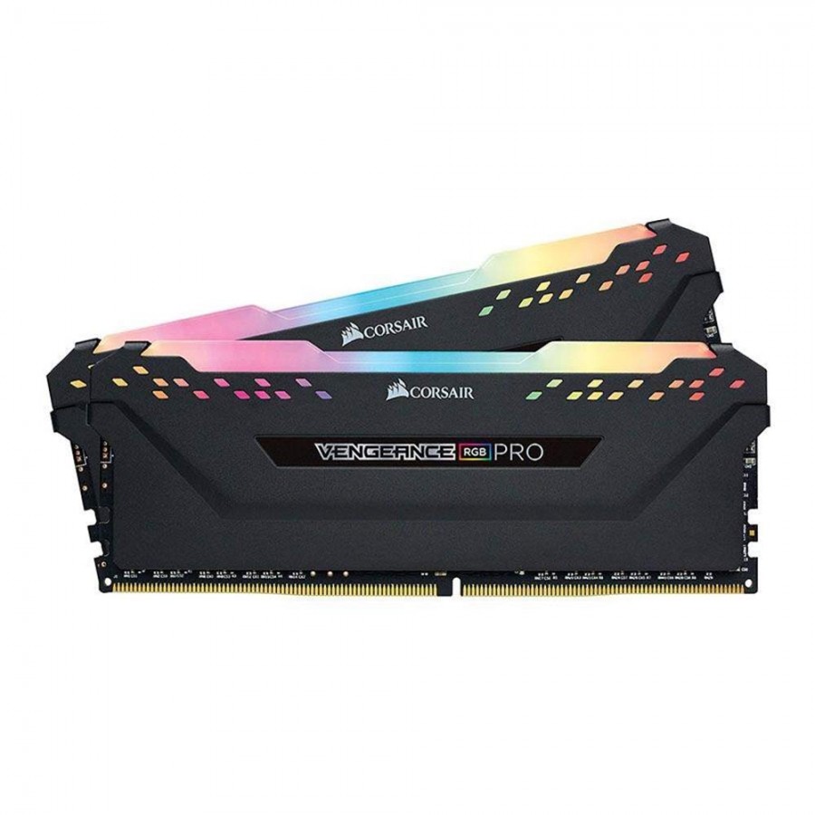 رم کامپیوتر CORSAIR مدلVENGEANCE DDR4 3200 MHZ RGB PRO -ظرفیت 16GB (8*2)