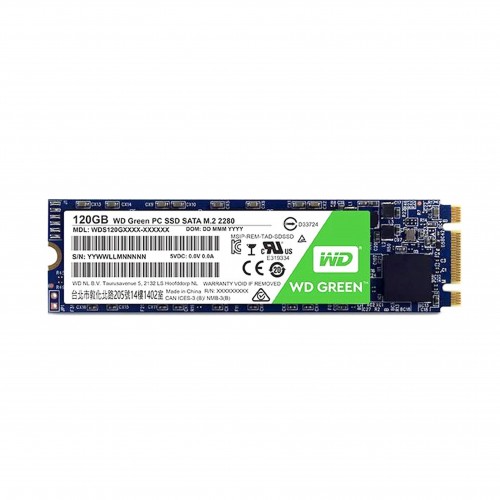 حافظه SSD M2 اینترنال Western Digital باظرفیت 120 گیگابایت